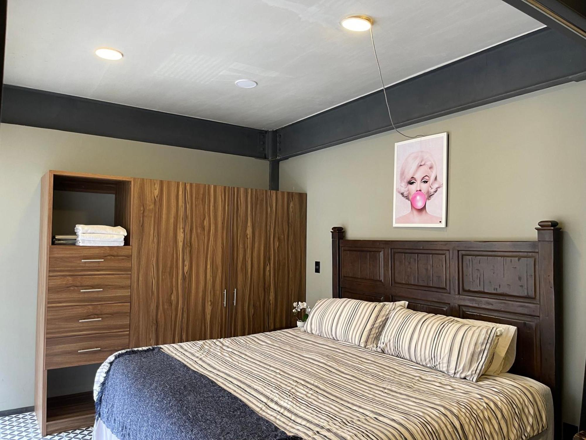 Increible Loft En La Condesa Cama King Size Appartement Mexico-stad